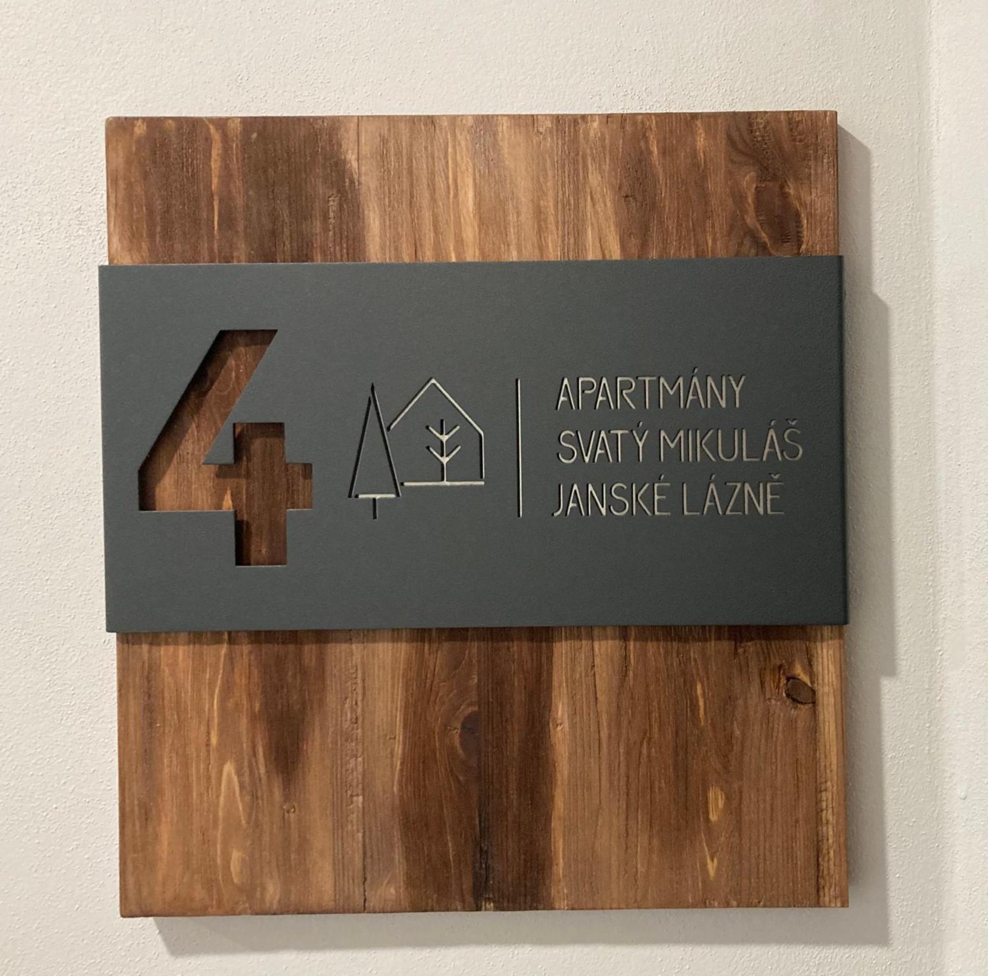 Apartmany Svaty Mikulas Janske Lazne Exterior foto